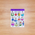 Potions d'Halloween - Stickers