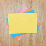Set d'enveloppes colorées - Enveloppes C6