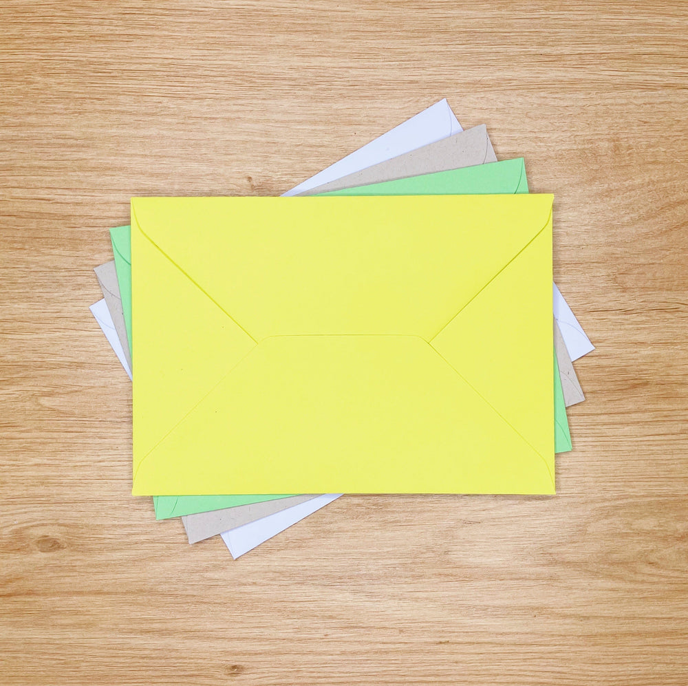 Set d'enveloppes "Printemps" - Enveloppes C6
