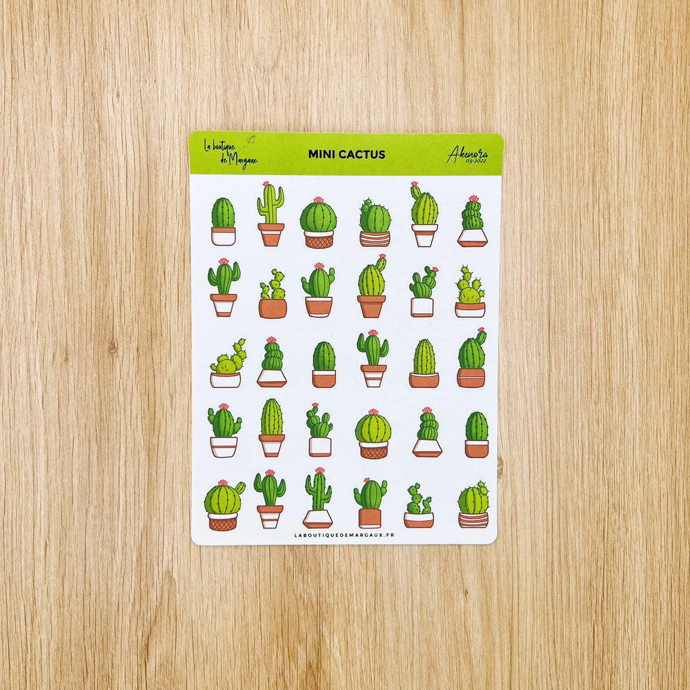 Mini Cactus - Stickers