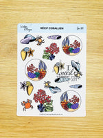 Récif Corallien - Stickers